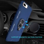 Wholesale Ultimate Shockproof 360 Ring Stand Case with Magnetic Metal Plate for iphone SE 2020 / 8 / 7 (Navy Blue)